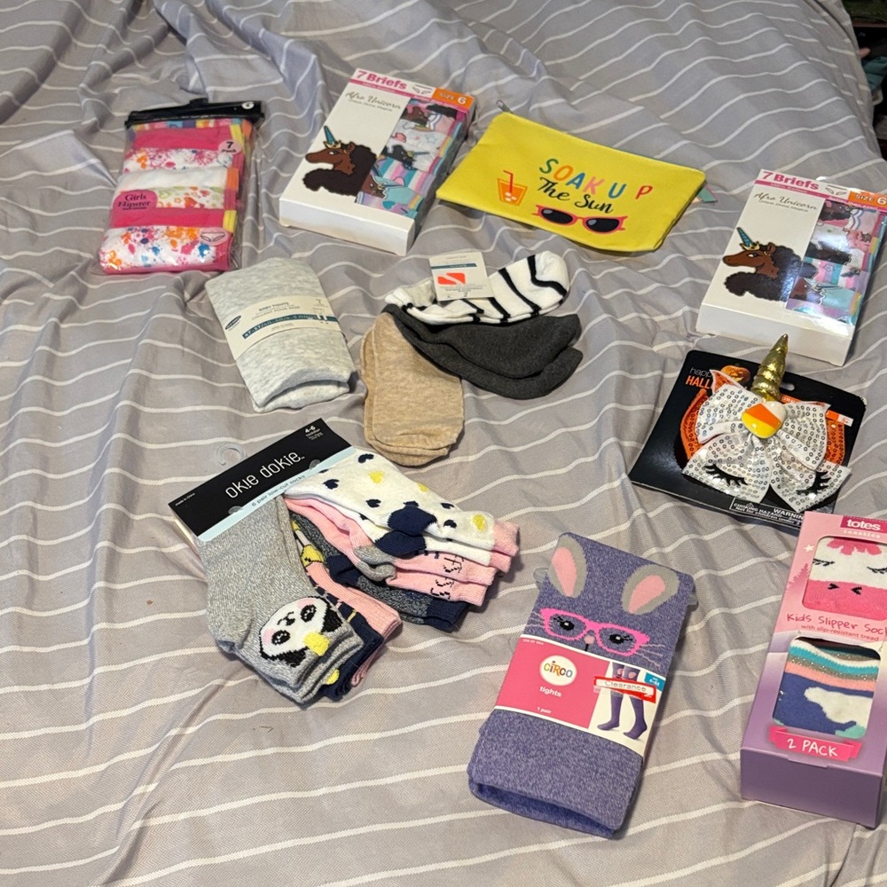 Joe Boxer Kids Animal Socks Set - Pink, Gray, Black